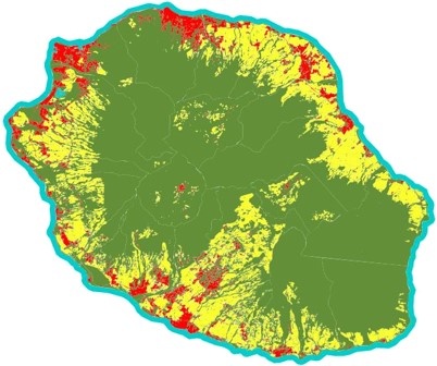 carte La Réunion